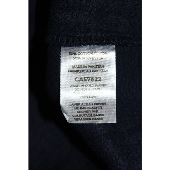 nwot VANCOUVER Canada Embroidered Crewneck Fleece Sweatshirt in Navy, Unisex XXL - Picture 7 of 9